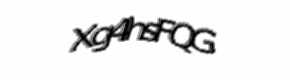 Security check image, please type the characters shown